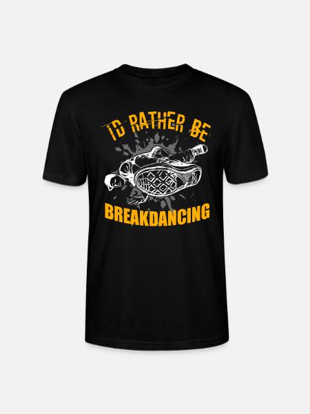 Breakdance Breakdancer Breakdancing BBoy - Stanley/Stella Unisex Bio-T-Shirt CRAFTER - Schwarz