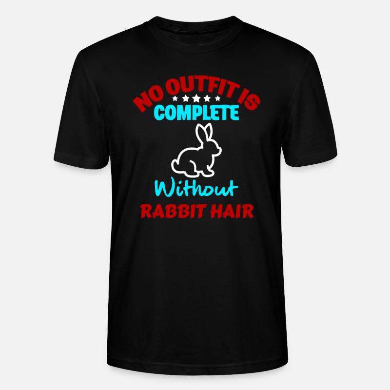 Lapin lapin - T-shirt bio CRAFTER Stanley Stella Unisexe - noir