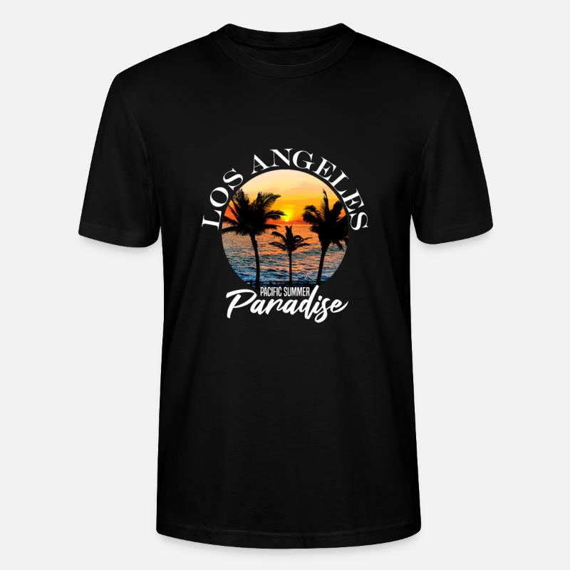 Los Angeles - Stanley/Stella Unisex Bio-T-Shirt CRAFTER - Schwarz