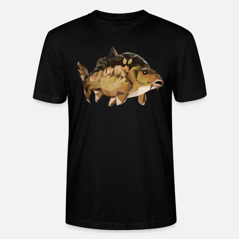 Karpfen - Stanley/Stella Unisex Bio-T-Shirt CRAFTER - Schwarz