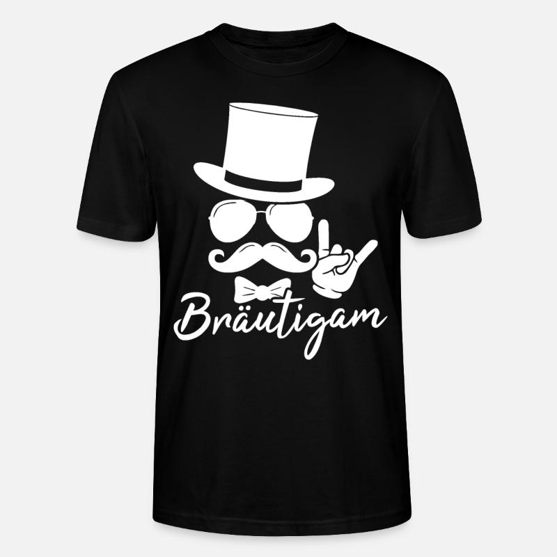 Bräutigam Junggesellenabschied JGA Männer - Stanley/Stella Unisex Bio-T-Shirt CRAFTER - Schwarz