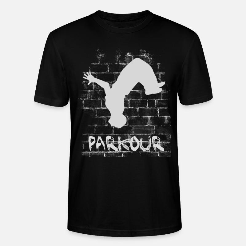 Parkour - Stanley/Stella Unisex Bio-T-Shirt CRAFTER - Schwarz
