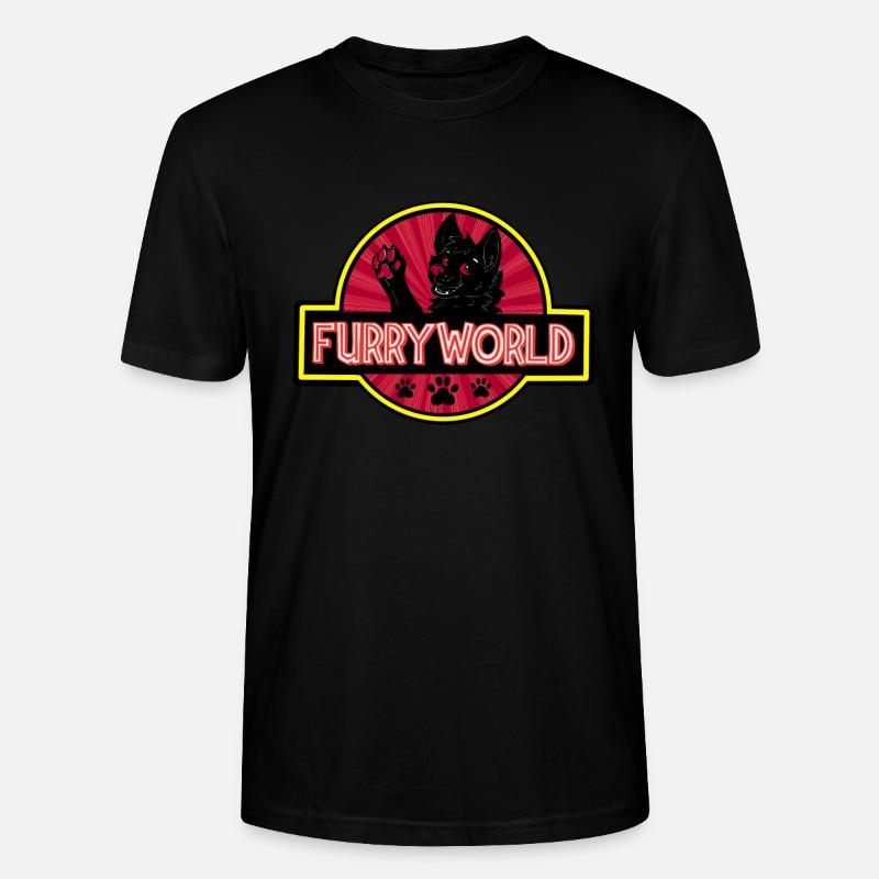 Furry World - Stanley/Stella Unisex Bio-T-Shirt CRAFTER - Schwarz