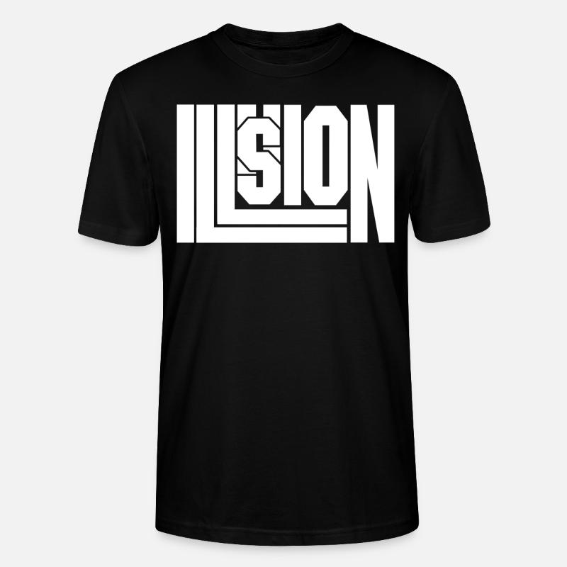 Illusion - Stanley/Stella Unisex Bio-T-Shirt CRAFTER - Schwarz