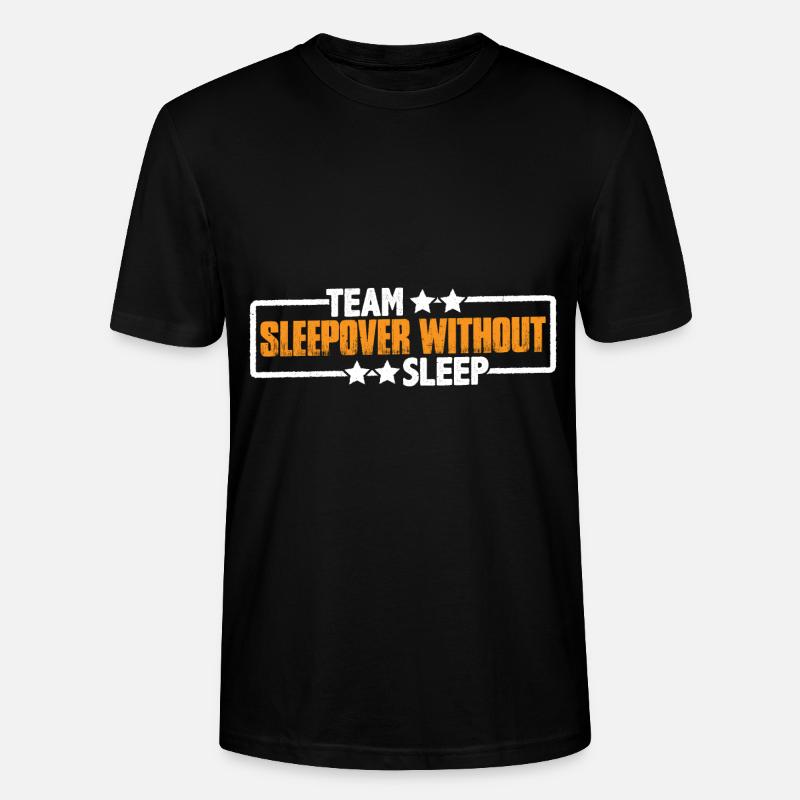 Team Sleepover Without Sleep 3 - Stanley/Stella Unisex Bio-T-Shirt CRAFTER - Schwarz