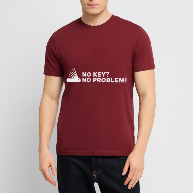 Conceptions de service de déverrouillage Lockpicking Lock Picking T-shirt bio CRAFTER Stanley Stella Unisexe