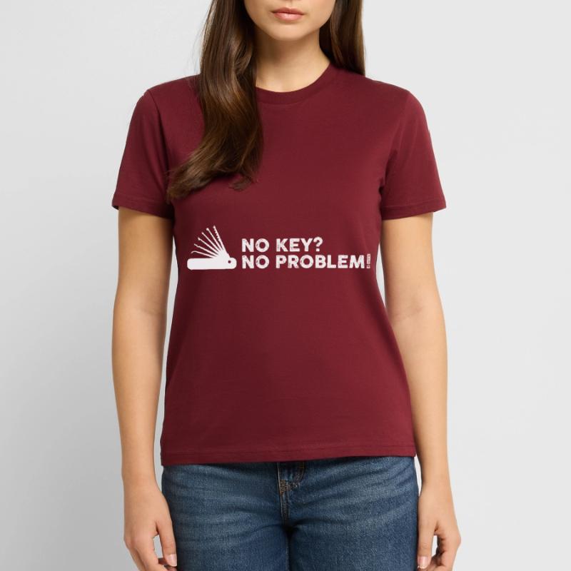 Conceptions de service de déverrouillage Lockpicking Lock Picking T-shirt bio CRAFTER Stanley Stella Unisexe