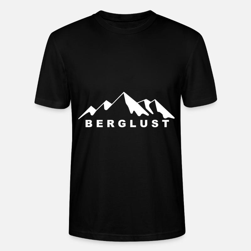Berglust - (7) - Stanley/Stella Unisex Bio-T-Shirt CRAFTER - Schwarz