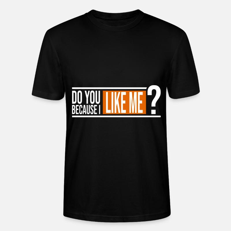 Magst du mich? - Stanley/Stella Unisex Bio-T-Shirt CRAFTER - Schwarz