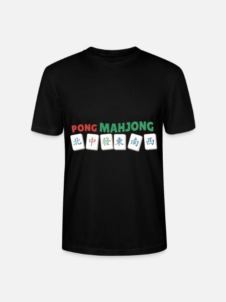 Gift for Mahjong Fans - Stanley/Stella CRAFTER Unisex Organic T-Shirt - black