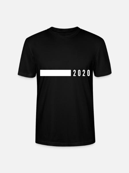 2020 linie - Stanley/Stella Unisex Bio-T-Shirt CRAFTER - Schwarz