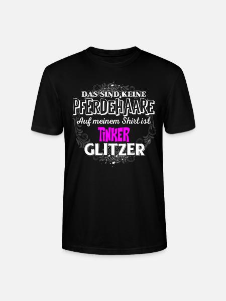 TINKER - Glitzer - Stanley/Stella Unisex Bio-T-Shirt CRAFTER - Schwarz