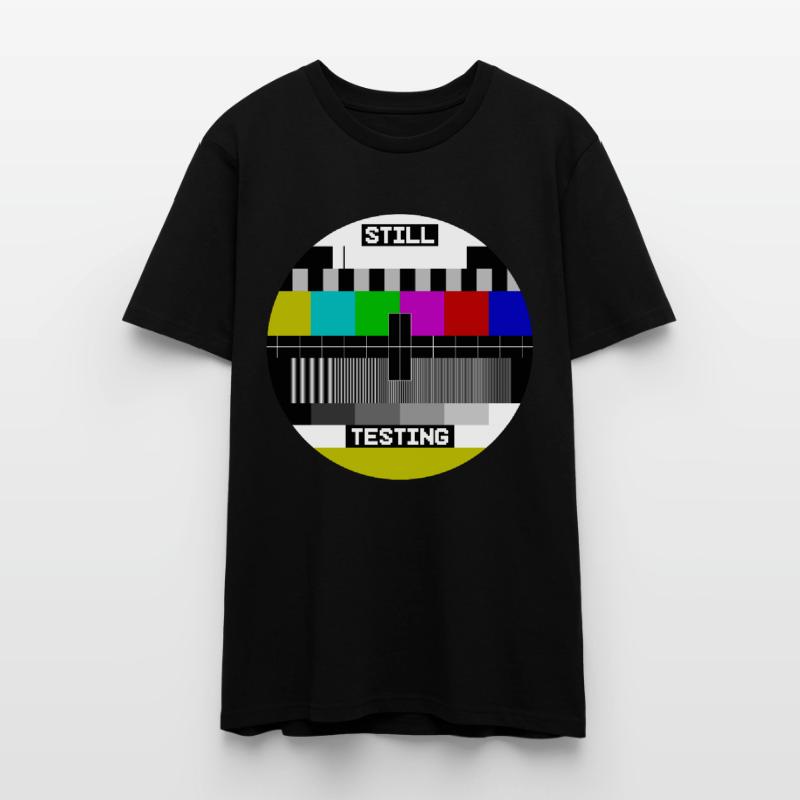 Écran de test d’image de test Still Testing T-shirt bio CRAFTER Stanley Stella Unisexe