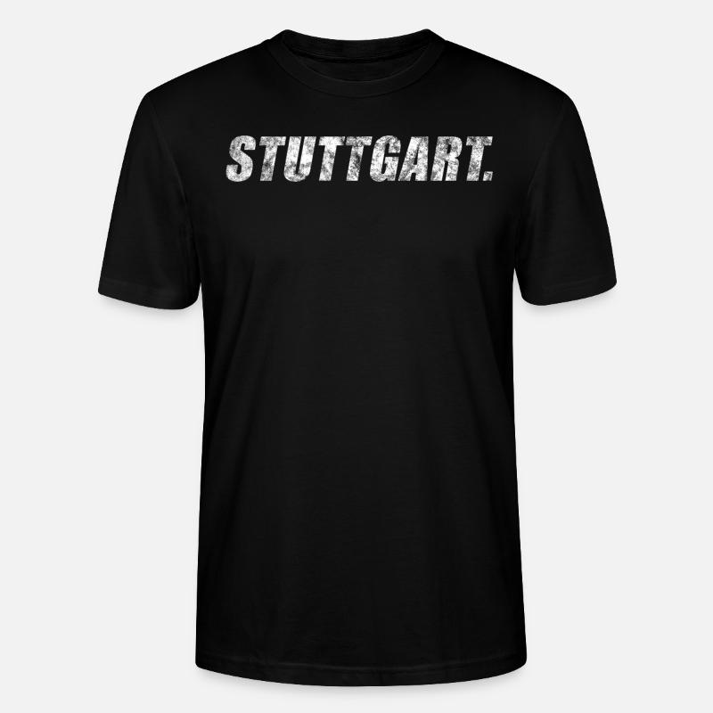 Stuttgart - Stanley/Stella Unisex Bio-T-Shirt CRAFTER - Schwarz