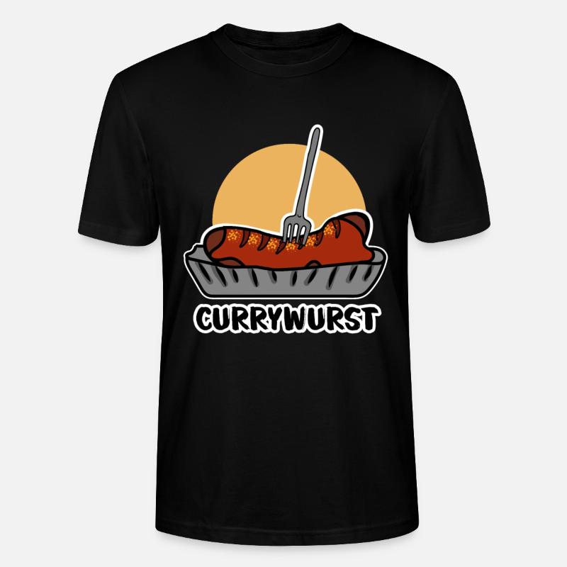 Currywurst - Stanley/Stella Unisex Bio-T-Shirt CRAFTER - Schwarz