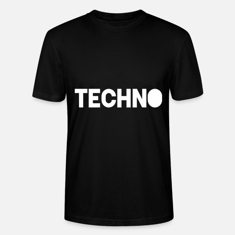 Techno - Stanley/Stella Unisex Bio-T-Shirt CRAFTER - Schwarz