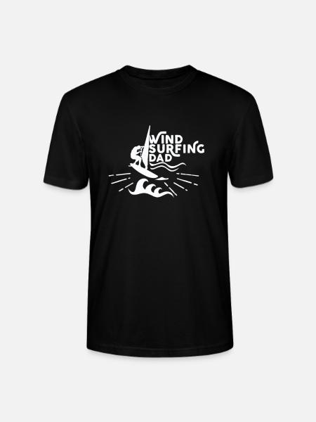 Windsurfing Surfer Windsurfer Windsurfing Gifts - Stanley/Stella CRAFTER Unisex Organic T-Shirt - black