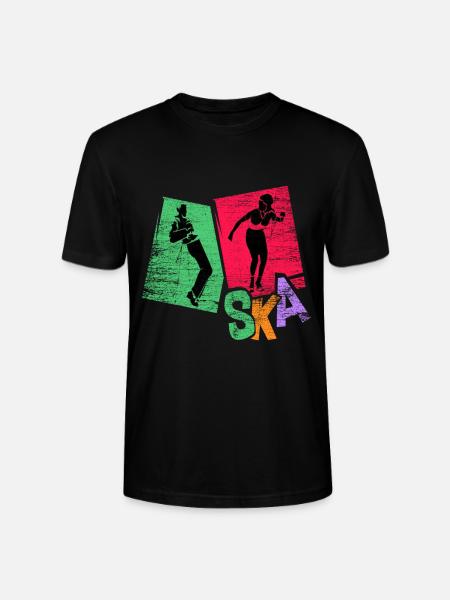Ska music gift - Stanley/Stella CRAFTER Unisex Organic T-Shirt - black