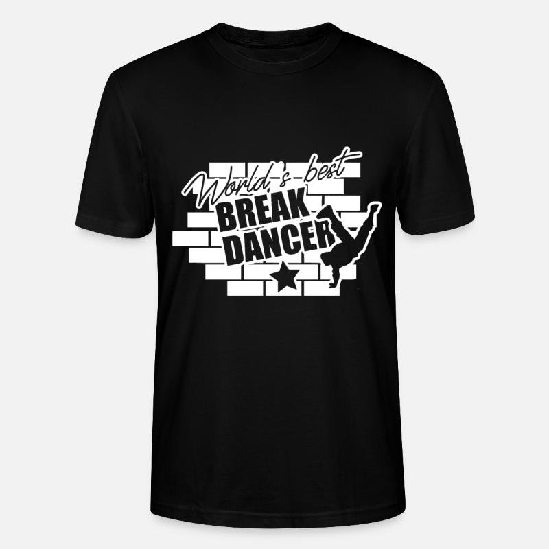 Breakdancing Tanzen Tänzer Breakdance Breakdancer - Stanley/Stella Unisex Bio-T-Shirt CRAFTER - Schwarz