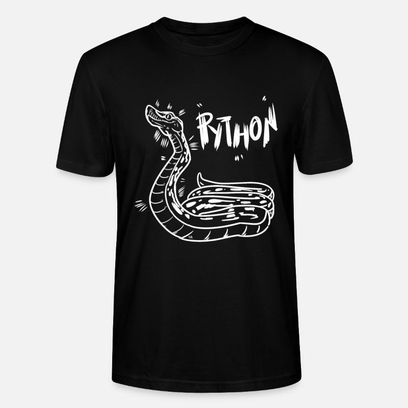 python - T-shirt bio CRAFTER Stanley Stella Unisexe - noir