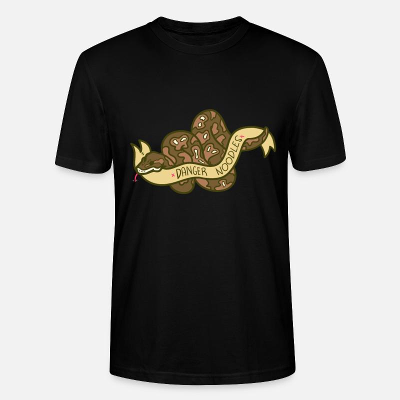 Python - Stanley/Stella Unisex Bio-T-Shirt CRAFTER - Schwarz