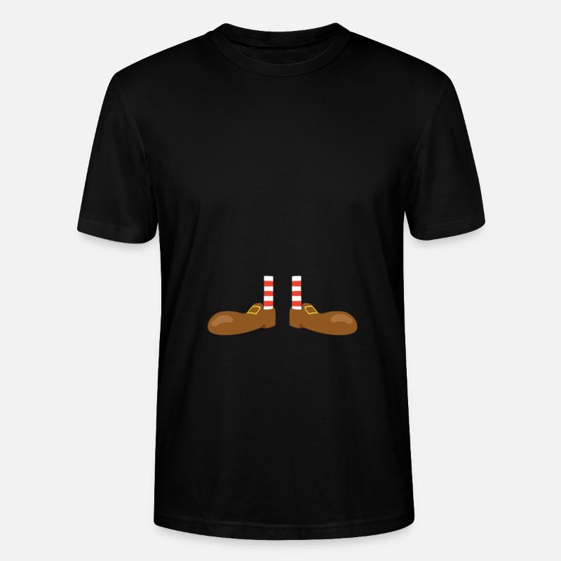 Schuhe St Patricks Day - Stanley/Stella Unisex Bio-T-Shirt CRAFTER - Schwarz
