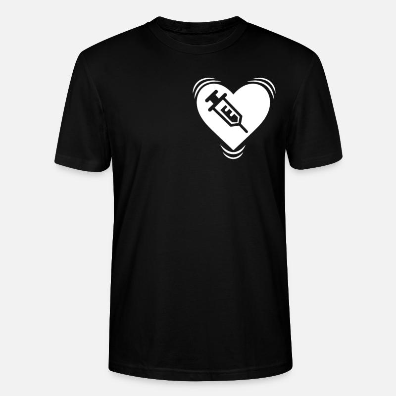 Krankenschwester - Stanley/Stella Unisex Bio-T-Shirt CRAFTER - Schwarz