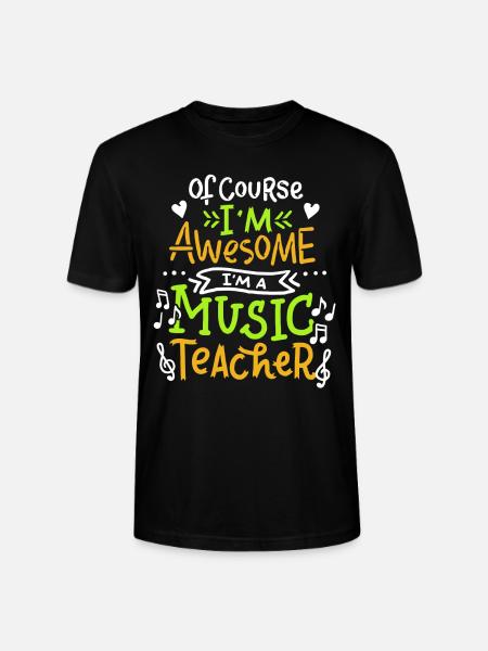 Musiklehrer-Schule - Stanley/Stella Unisex Bio-T-Shirt CRAFTER - Schwarz
