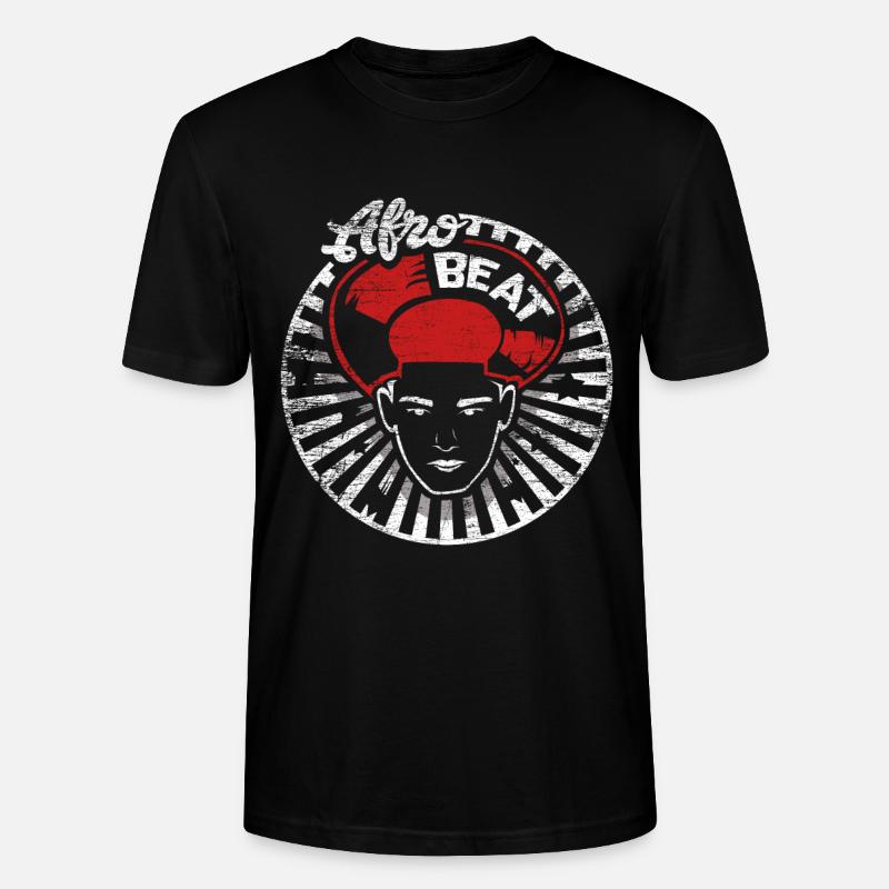 Afro Beat - Stanley/Stella Unisex Bio-T-Shirt CRAFTER - Schwarz