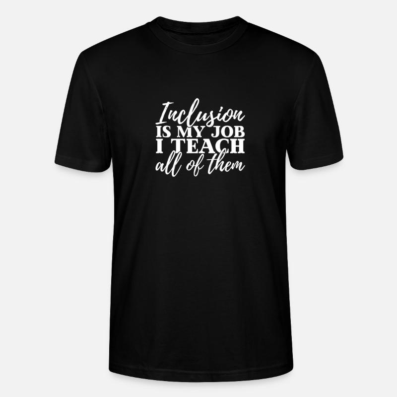 L’intégration de l’enfant - T-shirt bio CRAFTER Stanley Stella Unisexe - noir