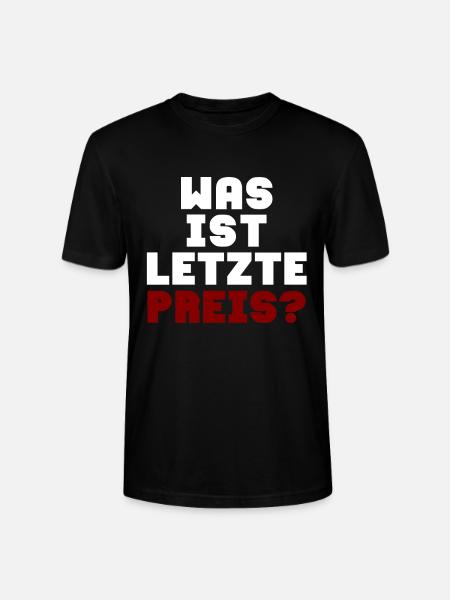 What is last price? - Stanley/Stella CRAFTER Unisex Organic T-Shirt - black