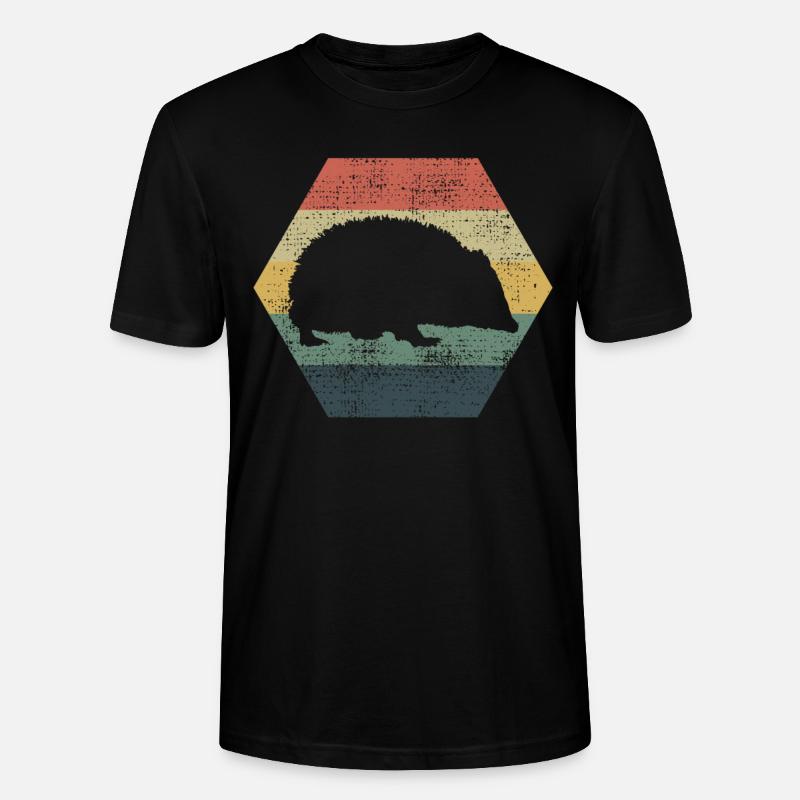 Hérisson Hérisson Hérisson - T-shirt bio CRAFTER Stanley Stella Unisexe - noir