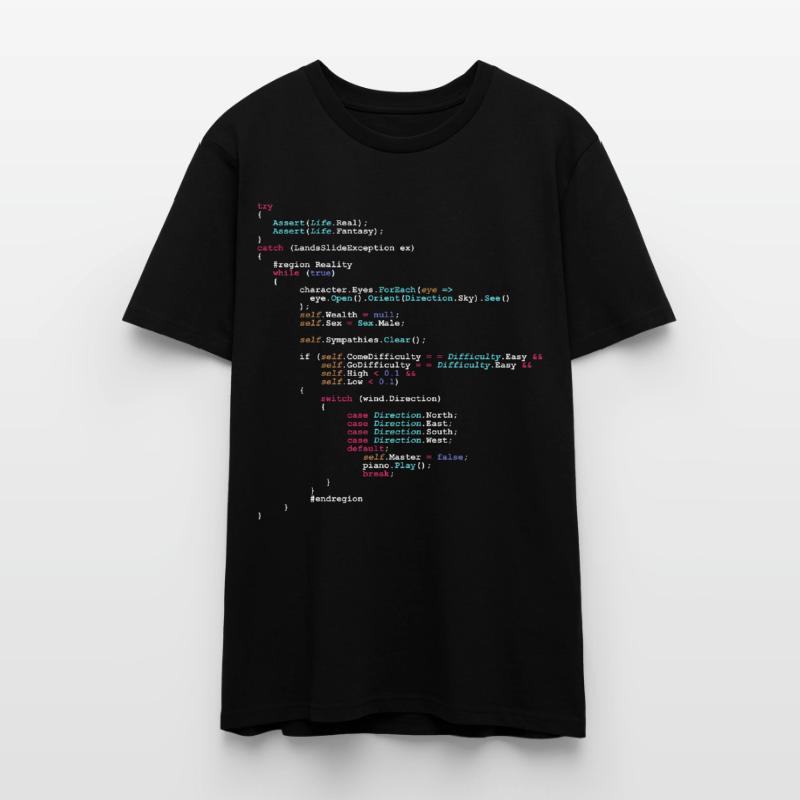 Codage de code drôle programmeur de cadeaux T-shirt bio CRAFTER Stanley Stella Unisexe