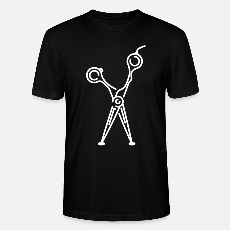 Friseur - Stanley/Stella Unisex Bio-T-Shirt CRAFTER - Schwarz