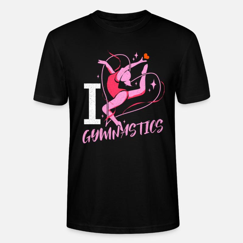 Gymnastik - Stanley/Stella Unisex Bio-T-Shirt CRAFTER - Schwarz