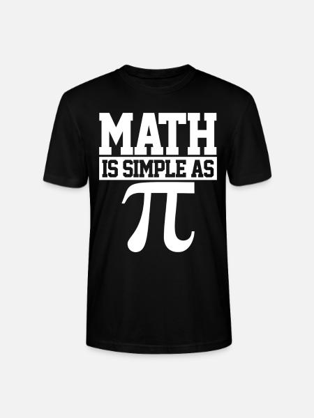 Pi Day - Stanley/Stella CRAFTER Unisex Organic T-Shirt - black