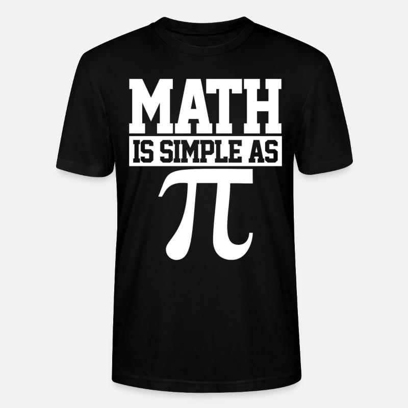Pi Day - T-shirt bio CRAFTER Stanley Stella Unisexe - noir