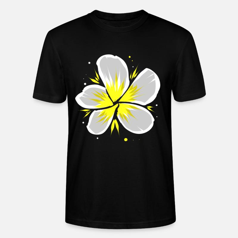 Tempelblume - Stanley/Stella Unisex Bio-T-Shirt CRAFTER - Schwarz