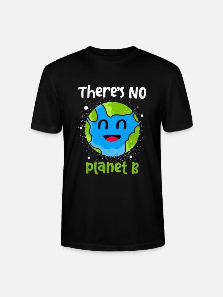 Earth Day - Stanley/Stella CRAFTER Unisex Organic T-Shirt - black