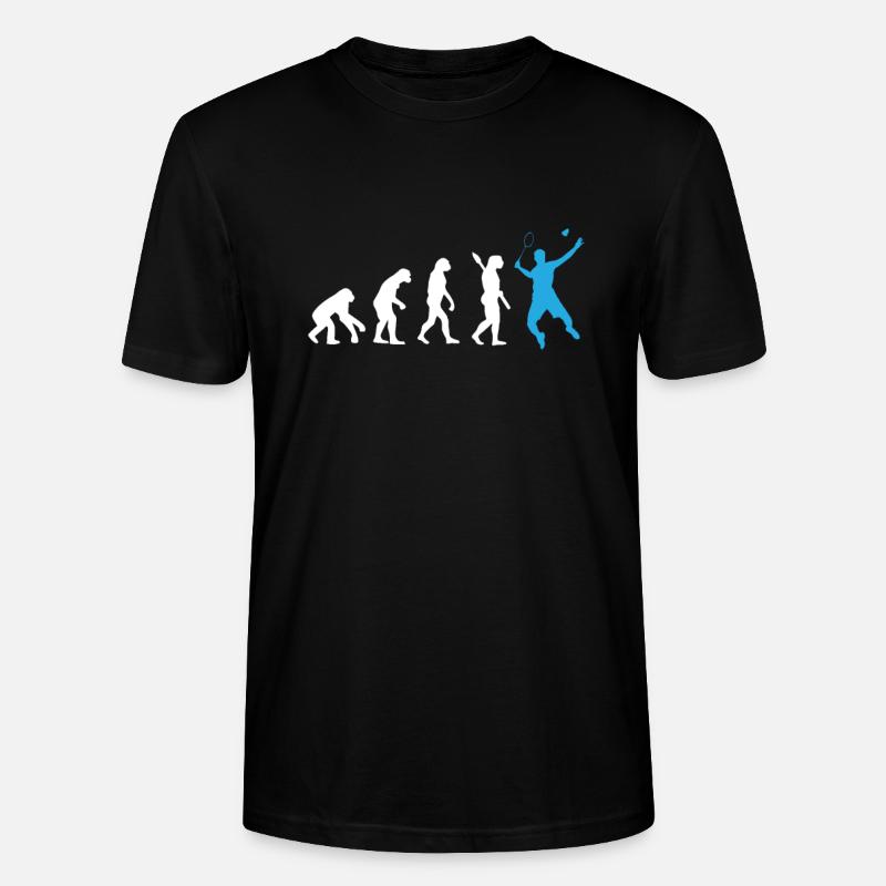 EVOLUTION BADMINTON DEVELOPMENT BADMINTON - Stanley/Stella CRAFTER Unisex Organic T-Shirt - black