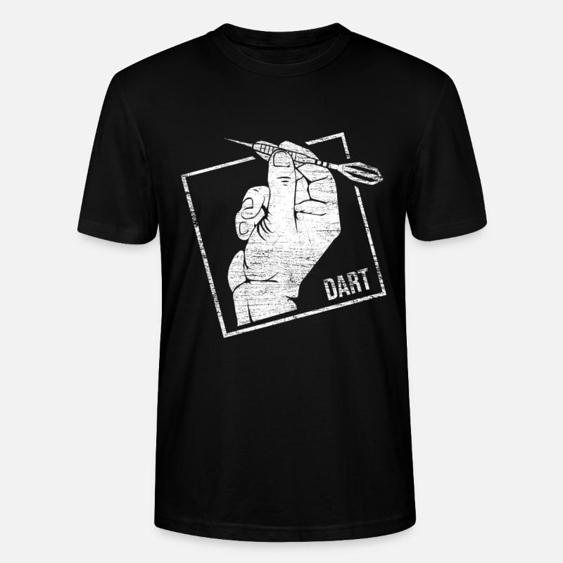 Dart Geschenk - Stanley/Stella Unisex Bio-T-Shirt CRAFTER - Schwarz