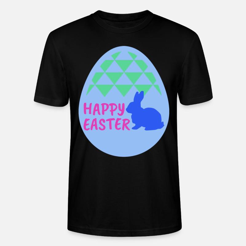 Joyeuses Pâques - Joyeuses Pâques - T-shirt bio CRAFTER Stanley Stella Unisexe - noir