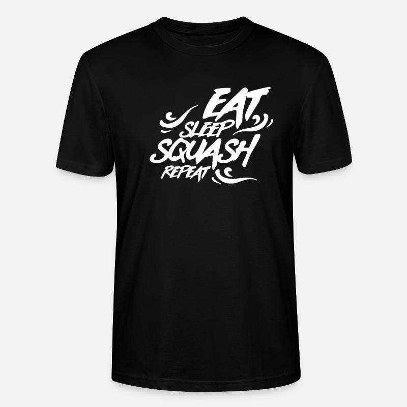 Squash Squash Squash Squash - T-shirt bio CRAFTER Stanley Stella Unisexe - noir