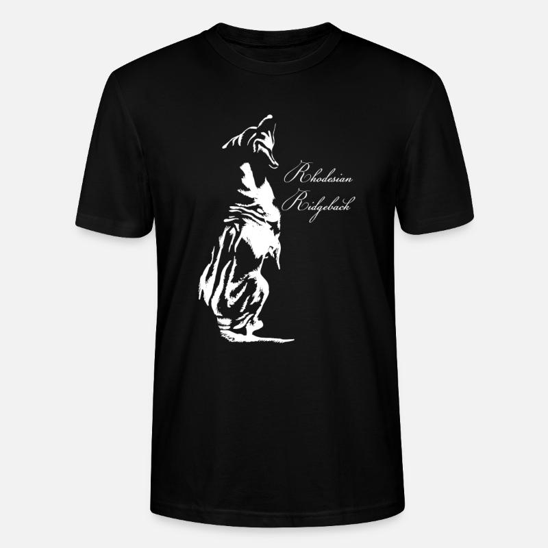 Rhodesian Ridgeback - Stanley/Stella Unisex Bio-T-Shirt CRAFTER - Schwarz