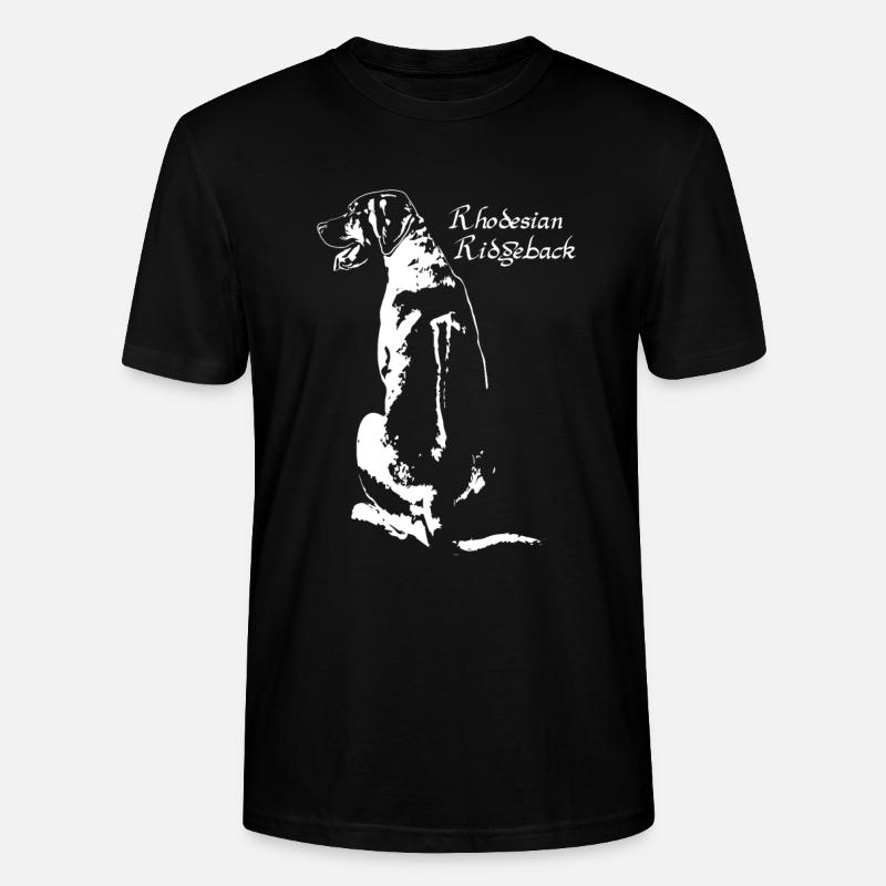 Rhodesian Ridgeback - Stanley/Stella Unisex Bio-T-Shirt CRAFTER - Schwarz