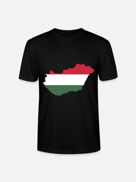 Hungary - Hungary - Magyarország - Stanley/Stella CRAFTER Unisex Organic T-Shirt - black