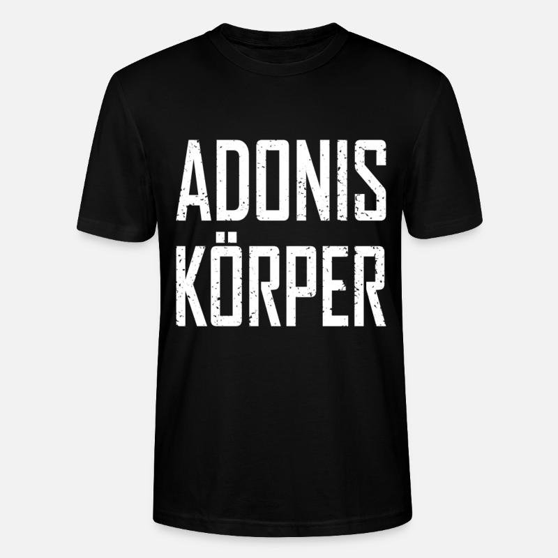 Adonis Körper - Stanley/Stella Unisex Bio-T-Shirt CRAFTER - Schwarz