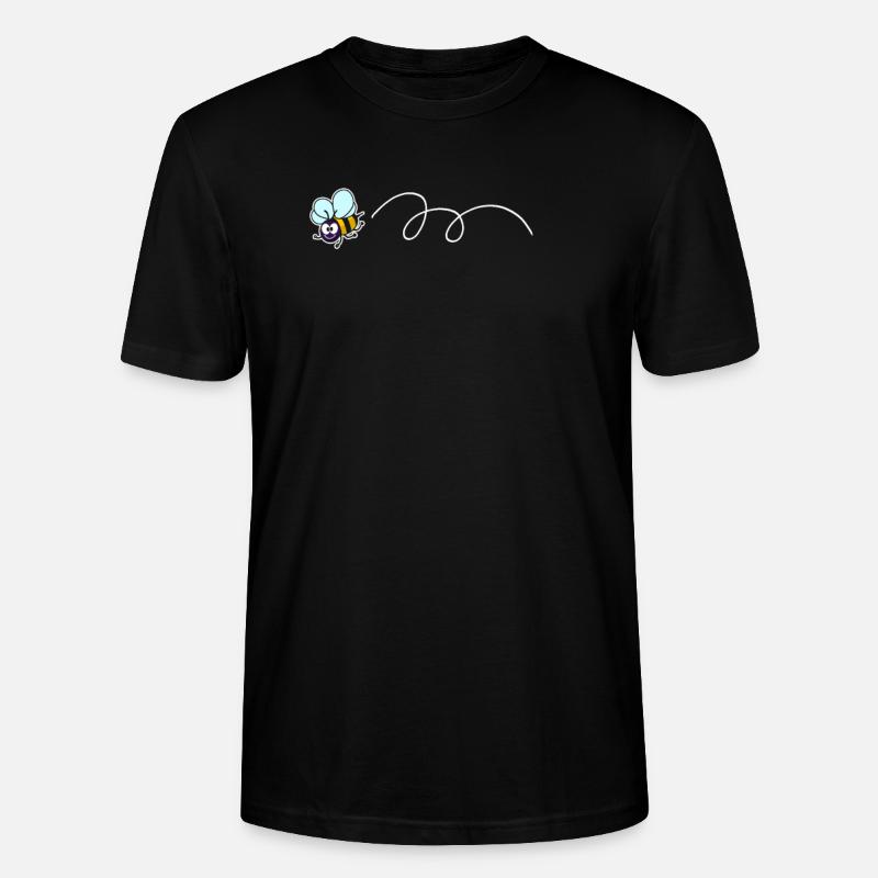 Bee beekeeper bee apiary - Stanley/Stella CRAFTER Unisex Organic T-Shirt - black