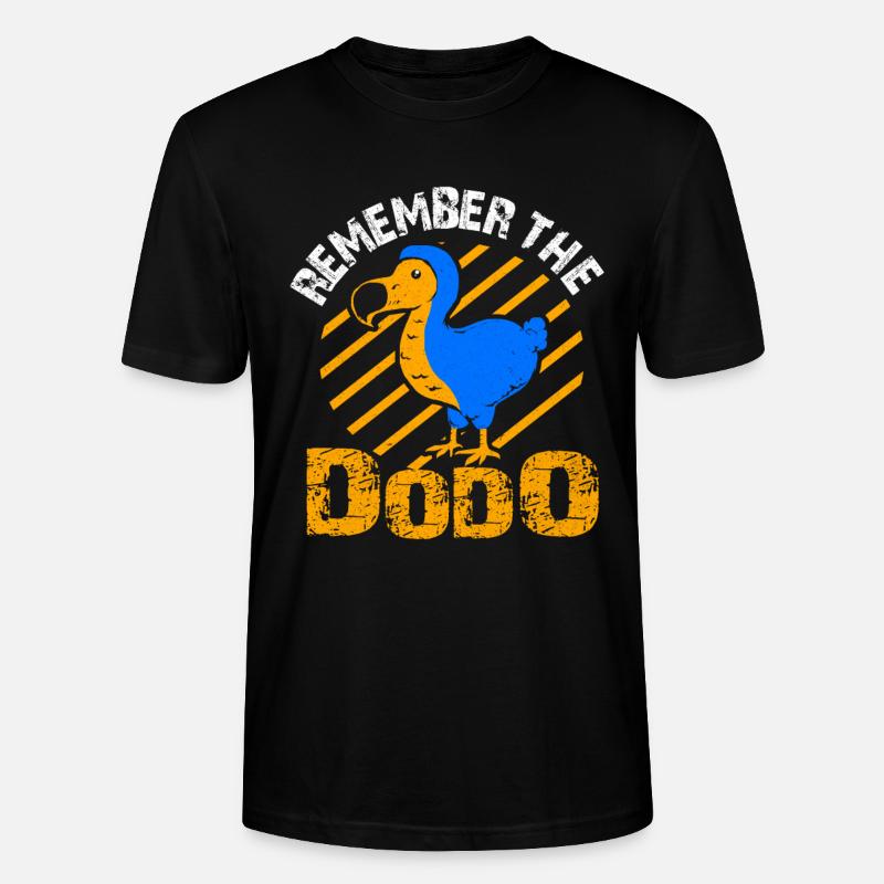 Dodo - Stanley/Stella Unisex Bio-T-Shirt CRAFTER - Schwarz