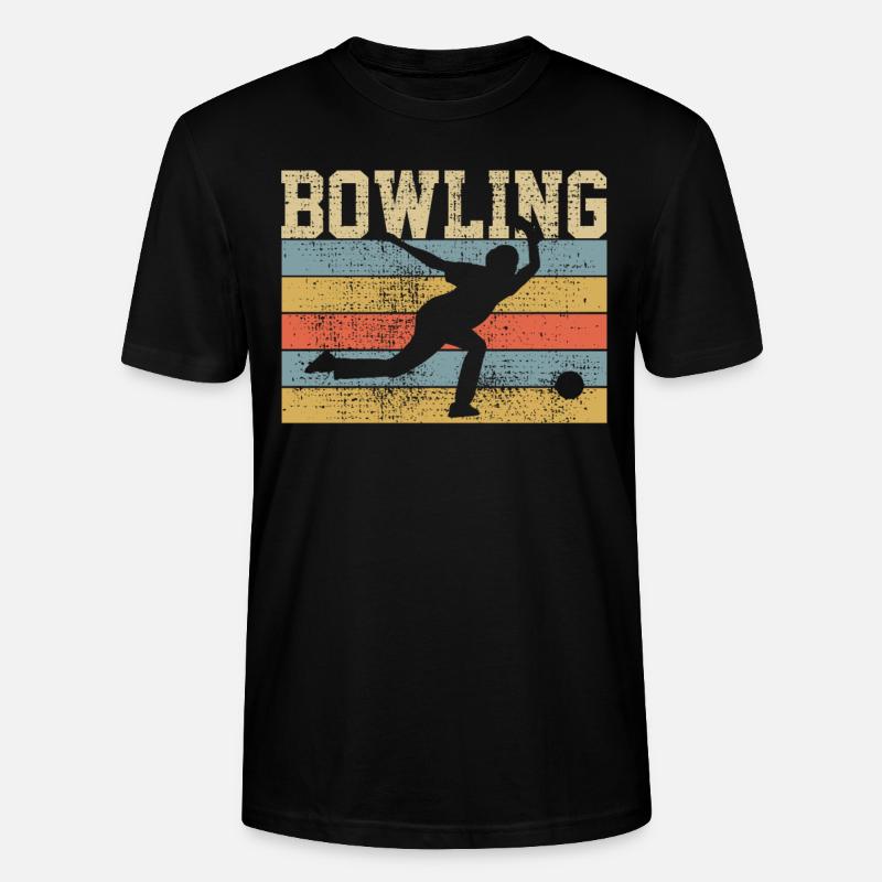 Bowling Bowling Bowling - Stanley/Stella Unisex Bio-T-Shirt CRAFTER - Schwarz